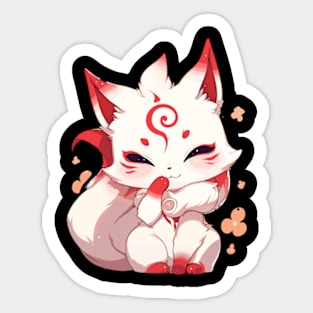 Kitsune Fox Sticker